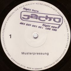 Jacko MacFarley - Jacko MacFarley - Right Here, Right Now - Logic Records