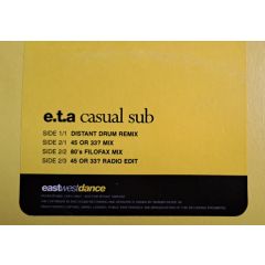 ETA - ETA - Casual Sub (Burning Spear) - East West