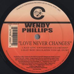 Wendy Phillips - Wendy Phillips - Love Never Changes - Contagious