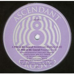 PHD - PHD - Reminiscent Rhythms - Ascendant Grooves