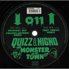 Quizz Feat. El Nigno - Quizz Feat. El Nigno - The Monster Is In Town EP - Dialect