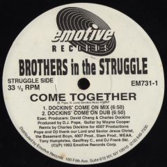 Brothers In The Struggle - Brothers In The Struggle - Come Together - Emotive Records