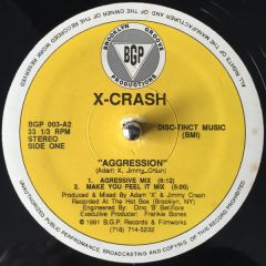 X-Crash - X-Crash - Agression / Stress - Brooklyn Groove Productions 3