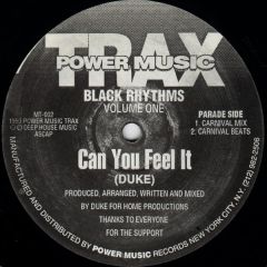 DJ Duke - DJ Duke - Black Rhythms Volume 1 - Trax