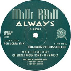 Midi Rain - Midi Rain - Always (Remix) - Vinyl Solution