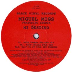 Miguel Migs & Leedia - Miguel Migs & Leedia - Mi Destino - Black Vinyl