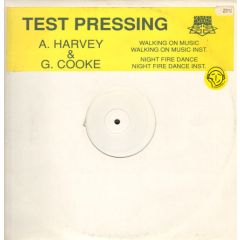 a. Harvey & G. Cooke - a. Harvey & G. Cooke - Walking On Music / Night Fire Dance - Power Records
