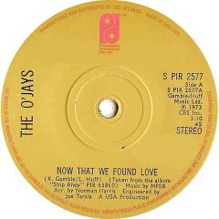 The O Jays - The O Jays - Now That We Found Love - Philadelphia International