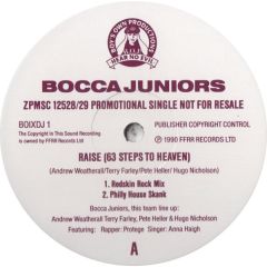 Bocca Juniors - Bocca Juniors - Raise (63 Steps To Heaven) - Boys Own