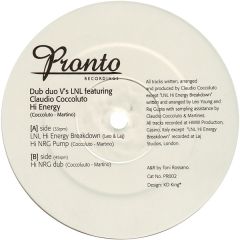 Dub Duo (C.Coccoluto) - Dub Duo (C.Coccoluto) - HI Energy - Pronto Recordings