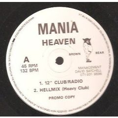 Mania - Mania - Mania (10) - Brown Bear