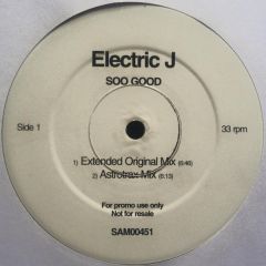Electric J - Electric J - Soo Good - WEA