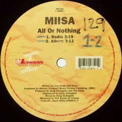 Miisa - Miisa - All Or Nothing - Chiban Records