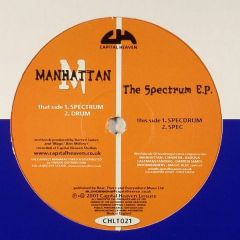 Manhattan - Manhattan - Spectrum EP - Capital Heaven