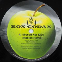 Box Codax - Box Codax - Missed Her Kiss - Gomma