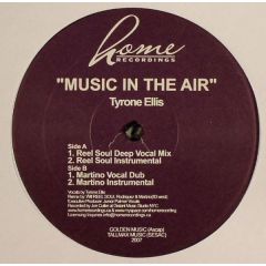 Tyrone Ellis - Tyrone Ellis - Music In The Air - Home Recordings