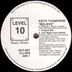 Keith Thompson - Keith Thompson - Believe - Level