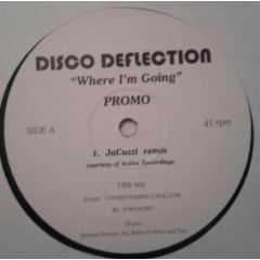 Disco Deflection - Disco Deflection - Where I'm Going - Unique Rhythm Recordings