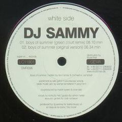 DJ Sammy - DJ Sammy - Boys Of Summer - Super M Records
