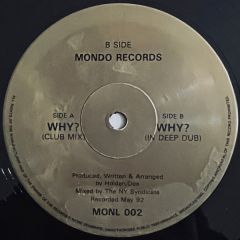 Ny Project - Ny Project - WHY - Mondo