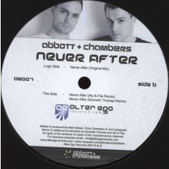 Abbott & Chambers - Abbott & Chambers - Never After - Alter Ego Records