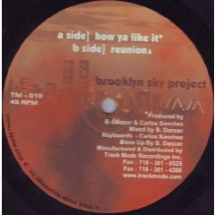  Brett Dancer & Carlos Sanchez -  Brett Dancer & Carlos Sanchez - Brooklyn Sky Project - Track Mode