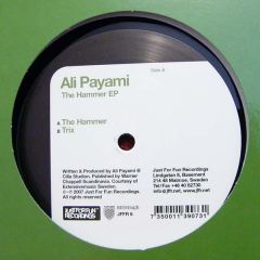 Ali Payami - Ali Payami - The Hammer EP - Just For Fun Recordings