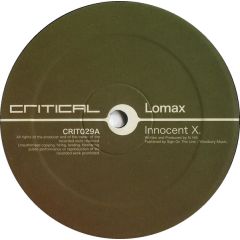 Lomax - Lomax - Innocent X - Critical