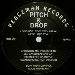 Lee Cakebread - Pitch & Drop - Peaceman Records
