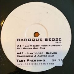 Jay Welsh / Manticore - Jay Welsh / Manticore - Baroque SE020 - Baroque Records