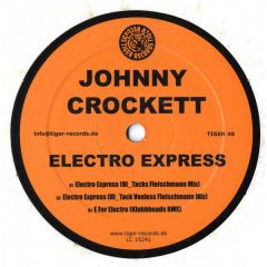 Johnny Crockett - Johnny Crockett - Electro Express - Tiger Records