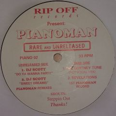 Pianoman - Pianoman - Rare And Unreleased - Rip Off Records