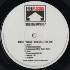 Disco Freaks - Disco Freaks - Take Me To The Sun - Freemaison