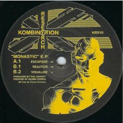 The Advent  - The Advent  - Monastic EP - Kombination Research
