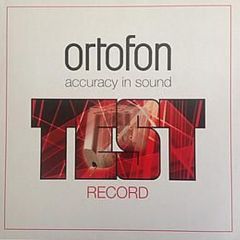 Ortofon Accuracy In Sound - Test Record - Ortofon