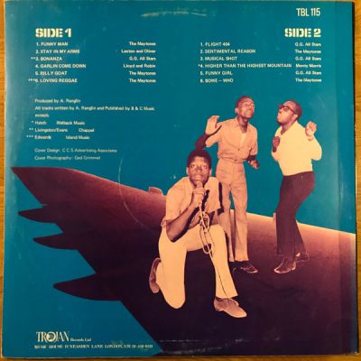 英LP Various Reggae Flight 404 TBL115 Trojan Records /00250 Reggae Flight 404 – Vinyl (LP, Compilation), 1970 [r2369193