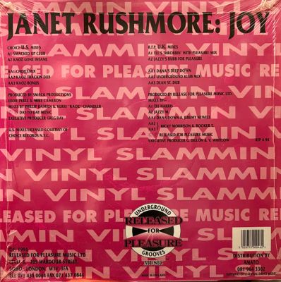 Janet Rushmore - JOY - Released 4 Pleasure