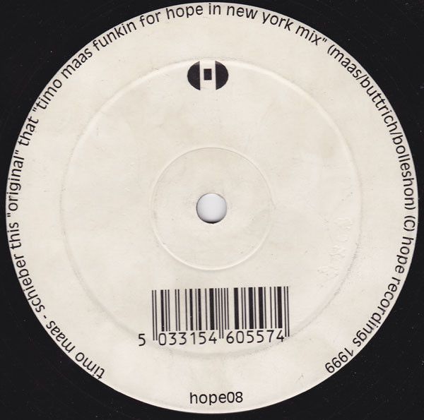Timo Maas - Der Schieber - Hope Recordings