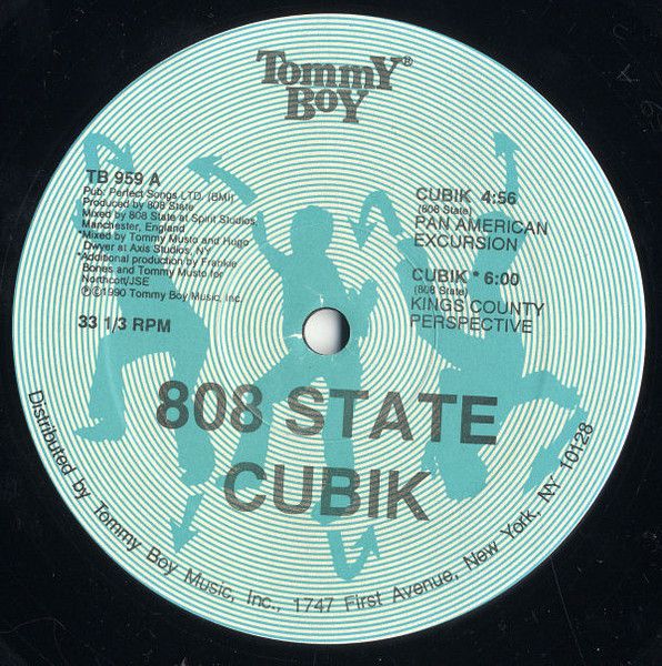 808 State - Cubik - Tommy Boy