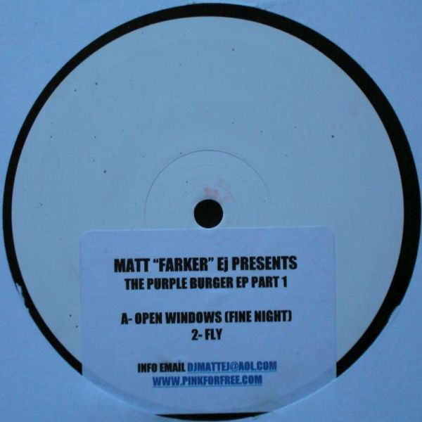 Matt Farker EJ - The Purple Burger EP Part 1 - Not On Label