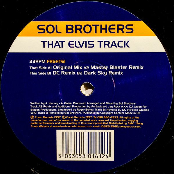 Sol Brothers - That Elvis Track - Fresh