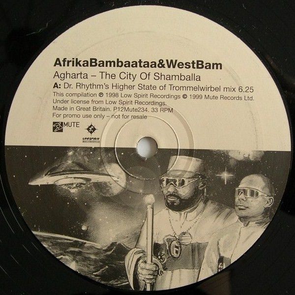 Afrika Bambaataa & WestBam Present I.F.O. - Agharta - The City Of Shamballa - Mute