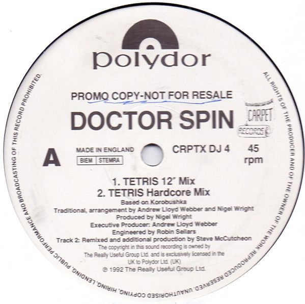 Doctor Spin - Tetris - Polydor