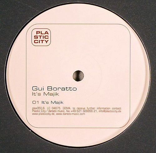 Gui Boratto - It's Majik - Plastic City
