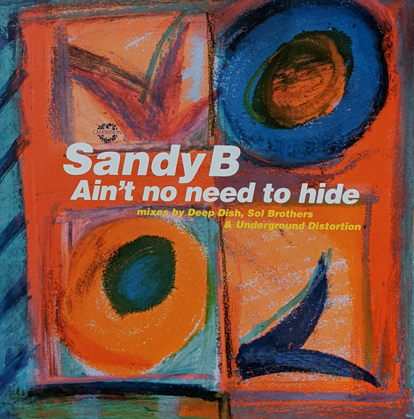 Sandy B - Ain't No Need To Hide - UK 12" Vinyl - 1997 - Champion - Picture 1 of 1