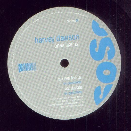 Harvey Dawson - Ones Like Us - UK 12" Vinyl - 2008 - Soso - Picture 1 of 1