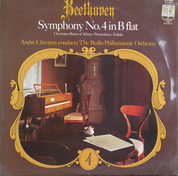 Beethoven, André Cluytens, The Berlin Philharmonic - Symphony No. 4 In B Flat... - Picture 1 of 1